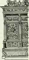 An illustration from The book of decorative furniture, its form, colour and history (1910)