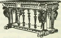 An illustration from The book of decorative furniture, its form, colour and history (1910)