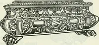 An illustration from The book of decorative furniture, its form, colour and history (1910)