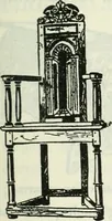 An illustration from The book of decorative furniture, its form, colour and history (1910)