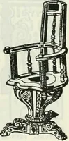 An illustration from The book of decorative furniture, its form, colour and history (1910)