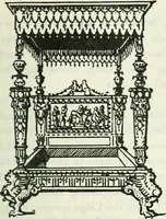 An illustration from The book of decorative furniture, its form, colour and history (1910)