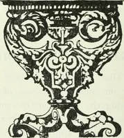 An illustration from The book of decorative furniture, its form, colour and history (1910)