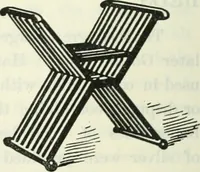 An illustration from The book of decorative furniture, its form, colour and history (1910)