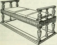 An illustration from The book of decorative furniture, its form, colour and history (1910)