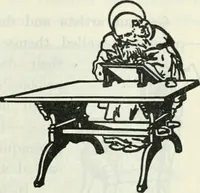 An illustration from The book of decorative furniture, its form, colour and history (1910)