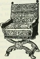 An illustration from The book of decorative furniture, its form, colour and history (1910)