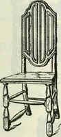 An illustration from The book of decorative furniture, its form, colour and history (1910)