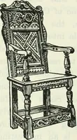 Picture 225 of 386 from The book of decorative furniture, its form, colour and history (1910), leaf 296