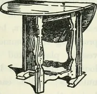 An illustration from The book of decorative furniture, its form, colour and history (1910)