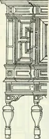 An illustration from The book of decorative furniture, its form, colour and history (1910)