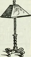An illustration from The book of decorative furniture, its form, colour and history (1910)
