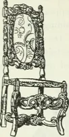 An illustration from The book of decorative furniture, its form, colour and history (1910)