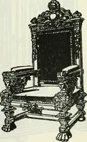 An illustration from The book of decorative furniture, its form, colour and history (1910)