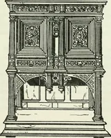 An illustration from The book of decorative furniture, its form, colour and history (1910)