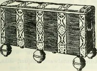 An illustration from The book of decorative furniture, its form, colour and history (1910)