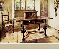 Picture 285 of 386 from The book of decorative furniture, its form, colour and history (1910), leaf 364