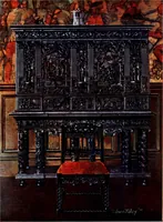 Picture 291 of 386 from The book of decorative furniture, its form, colour and history (1910), leaf 374