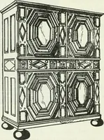An illustration from The book of decorative furniture, its form, colour and history (1910)