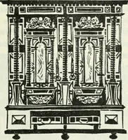 An illustration from The book of decorative furniture, its form, colour and history (1910)
