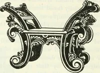 An illustration from The book of decorative furniture, its form, colour and history (1910)