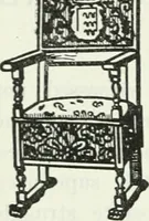 Picture 310 of 386 from The book of decorative furniture, its form, colour and history (1910), leaf 399
