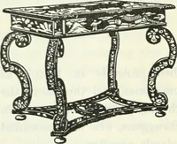 An illustration from The book of decorative furniture, its form, colour and history (1910)