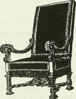 An illustration from The book of decorative furniture, its form, colour and history (1910)
