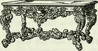 An illustration from The book of decorative furniture, its form, colour and history (1910)