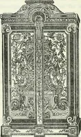 An illustration from The book of decorative furniture, its form, colour and history (1910)