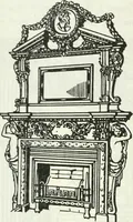 An illustration from The book of decorative furniture, its form, colour and history (1910)