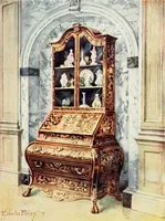 Picture 351 of 386 from The book of decorative furniture, its form, colour and history (1910), leaf 496
