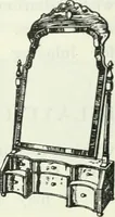 An illustration from The book of decorative furniture, its form, colour and history (1910)