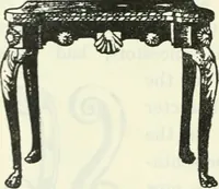 An illustration from The book of decorative furniture, its form, colour and history (1910)
