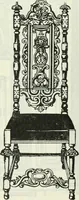 An illustration from The book of decorative furniture, its form, colour and history (1910)