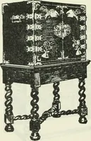 An illustration from The book of decorative furniture, its form, colour and history (1910)