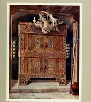 Picture 39 of 386 from The book of decorative furniture, its form, colour and history (1910), leaf 62