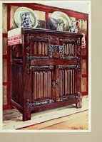 Picture 45 of 386 from The book of decorative furniture, its form, colour and history (1910), leaf 68