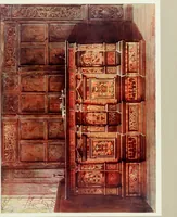 An illustration from The book of decorative furniture, its form, colour and history (1910)