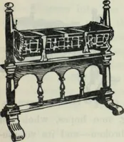 An illustration from The book of decorative furniture, its form, colour and history (1910)