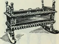 An illustration from The book of decorative furniture, its form, colour and history (1910)