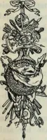 An illustration from The book of decorative furniture, its form, colour and history (1910)