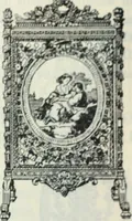 An illustration from The book of decorative furniture, its form, colour and history (1910)