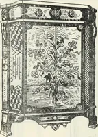 An illustration from The book of decorative furniture, its form, colour and history (1910)