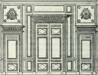 An illustration from The book of decorative furniture, its form, colour and history (1910)