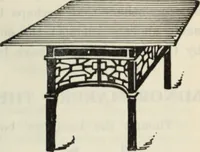 An illustration from The book of decorative furniture, its form, colour and history (1910)