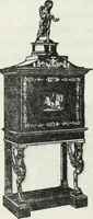 An illustration from The book of decorative furniture, its form, colour and history (1910)