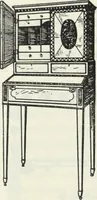 Picture 356 of 416 from The book of decorative furniture, its form, colour and history (1910), leaf 443