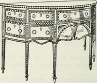 Picture 369 of 416 from The book of decorative furniture, its form, colour and history (1910), leaf 457