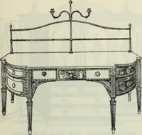 Picture 370 of 416 from The book of decorative furniture, its form, colour and history (1910), leaf 458